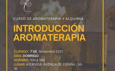 CURSO DE AROMATERAPIA Y ALQUIMIA